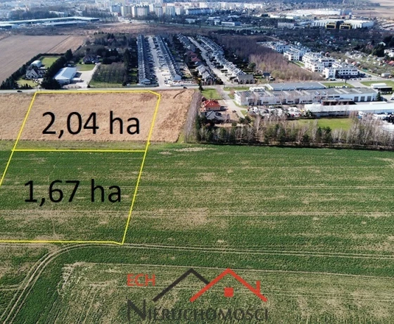Działka na sprzedaż, Wawrów - 1 342 400 zł